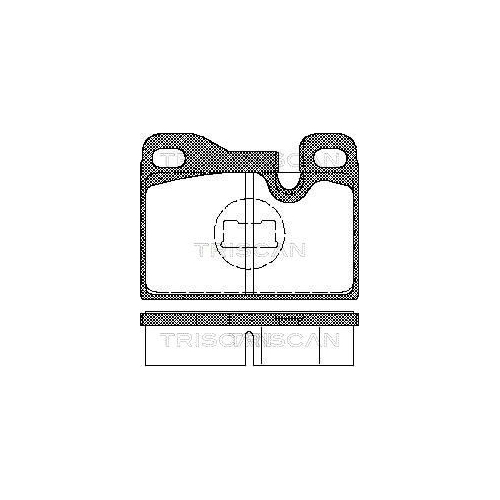 TRISCAN Bremsbelagsatz, Scheibenbremse