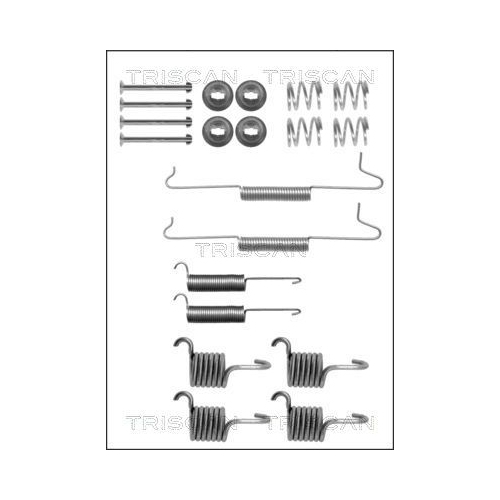 TRISCAN Zubehörsatz, Bremsbacken