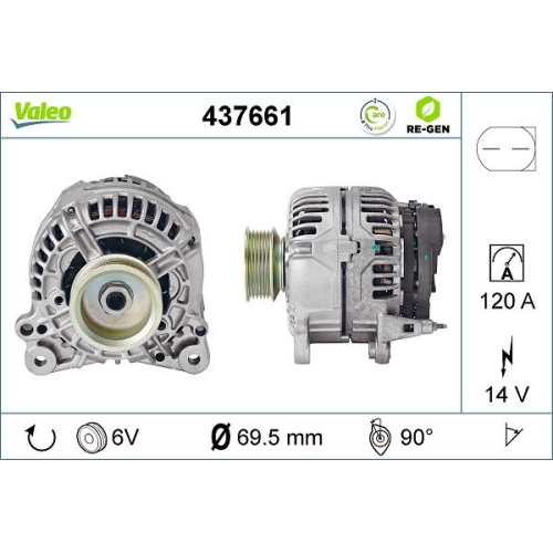 VALEO Generator VALEO RE-GEN AT