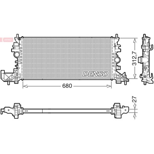 DENSO Kühler, Motorkühlung