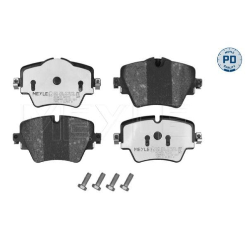 MEYLE Bremsbelagsatz, Scheibenbremse MEYLE-PD: Advanced performance and design.