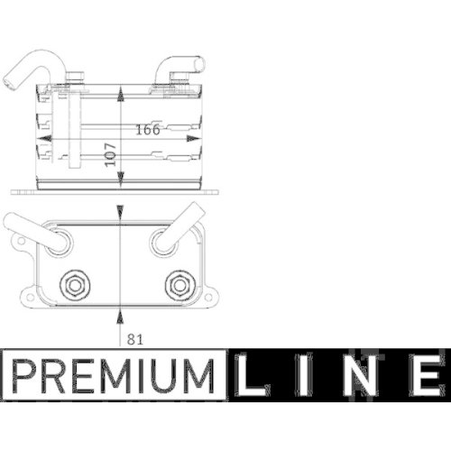 MAHLE Ölkühler, Automatikgetriebe BEHR *** PREMIUM LINE ***