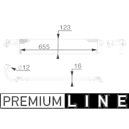 MAHLE Ölkühler, Automatikgetriebe BEHR *** PREMIUM LINE ***