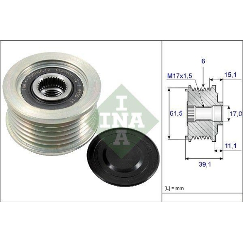 Schaeffler INA Generatorfreilauf