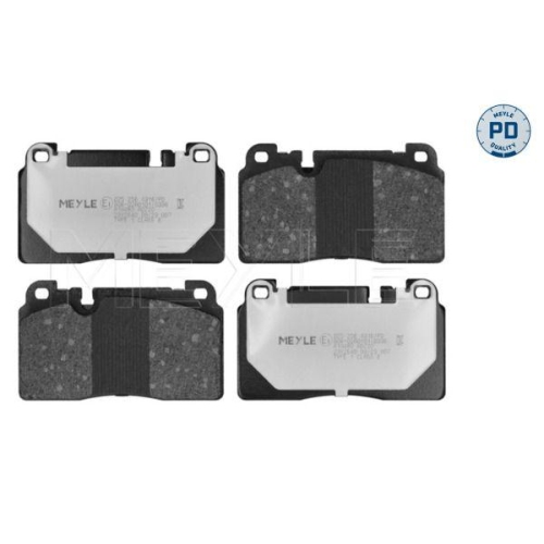 MEYLE Bremsbelagsatz, Scheibenbremse MEYLE-PD: Advanced performance and design.