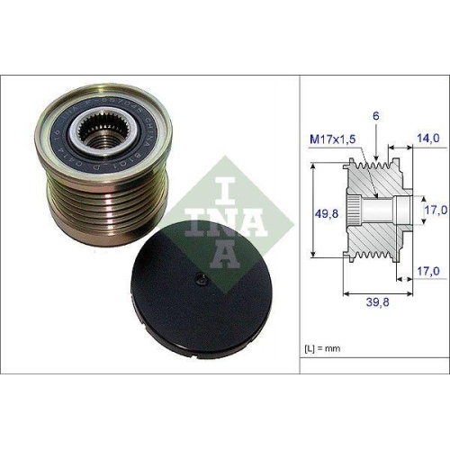 Schaeffler INA Generatorfreilauf