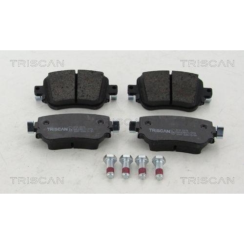 TRISCAN Bremsbelagsatz, Scheibenbremse