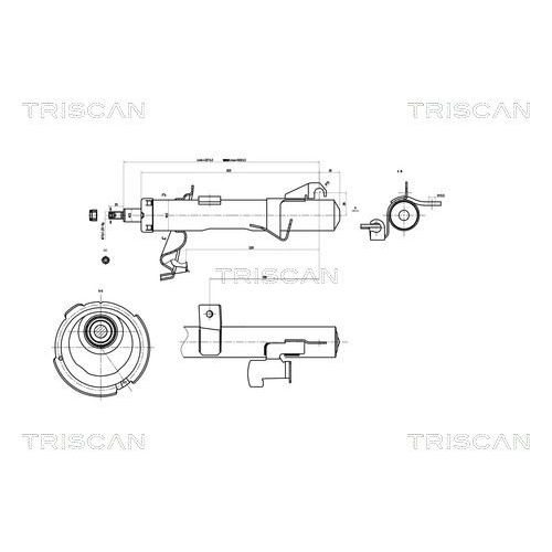 TRISCAN Stoßdämpfer