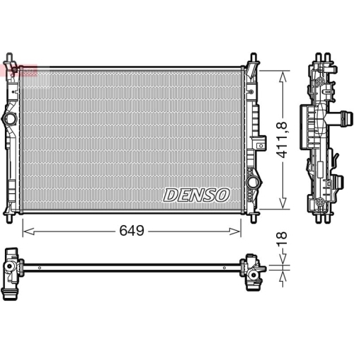 DENSO Kühler, Motorkühlung