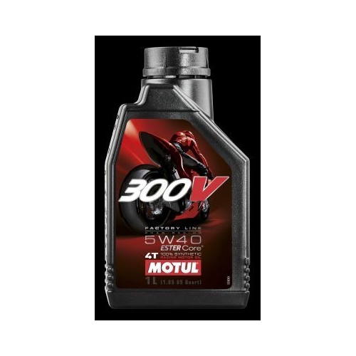 MOTUL Motoröl 300V 4T FACTORY LINE ROAD RACING 5W-40