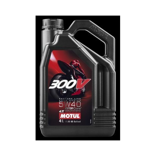 MOTUL Motoröl 300V 4T FACTORY LINE ROAD RACING 5W-40