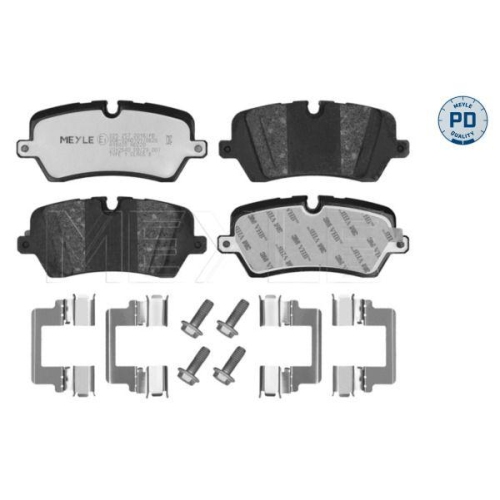 MEYLE Bremsbelagsatz, Scheibenbremse MEYLE-PD: Advanced performance and design.