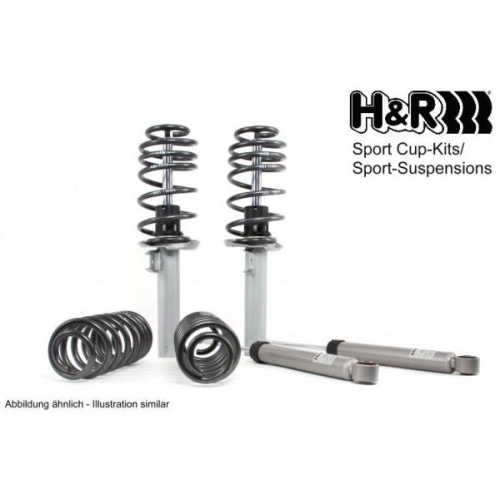 H&R Fahrwerkssatz, Federn/Dämpfer Cup-Kit Sportfahrwerke/Cup-Kit Sport-Suspensions