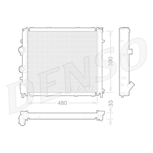 DENSO Kühler, Motorkühlung