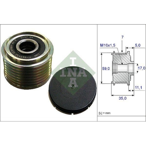 Schaeffler INA Generatorfreilauf