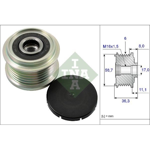 Schaeffler INA Generatorfreilauf