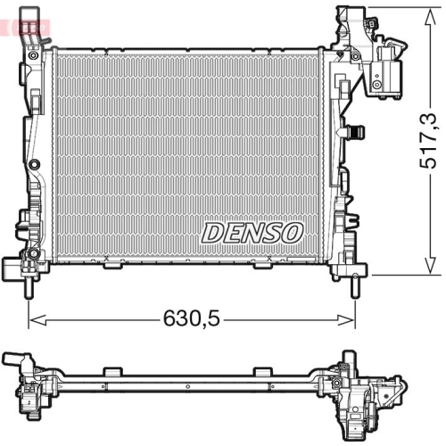 DENSO Kühler, Motorkühlung