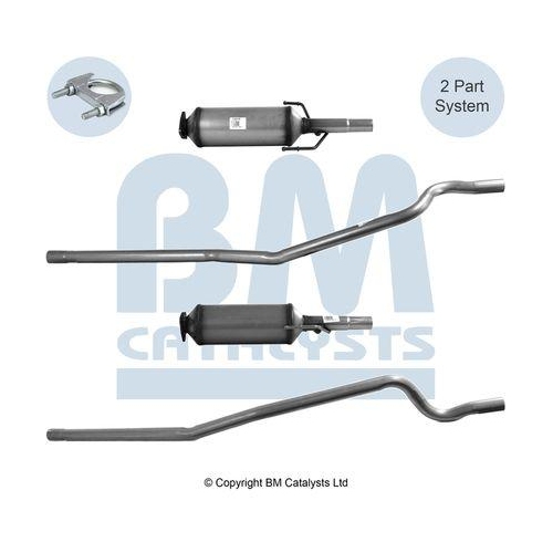 BM CATALYSTS Ruß-/Partikelfilter, Abgasanlage