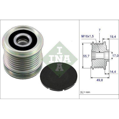 Schaeffler INA Generatorfreilauf