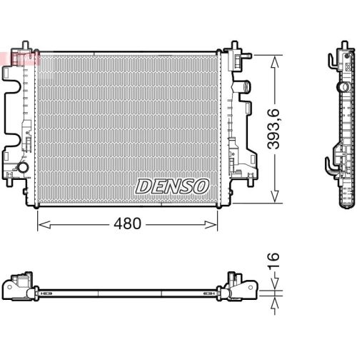 DENSO Kühler, Motorkühlung