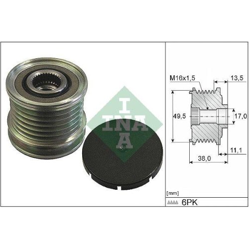 Schaeffler INA Generatorfreilauf