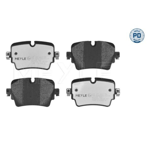 MEYLE Bremsbelagsatz, Scheibenbremse MEYLE-PD: Advanced performance and design.