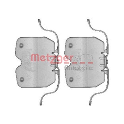 METZGER Zubehörsatz, Scheibenbremsbelag GREENPARTS