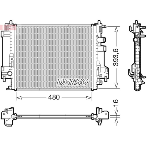 DENSO Kühler, Motorkühlung