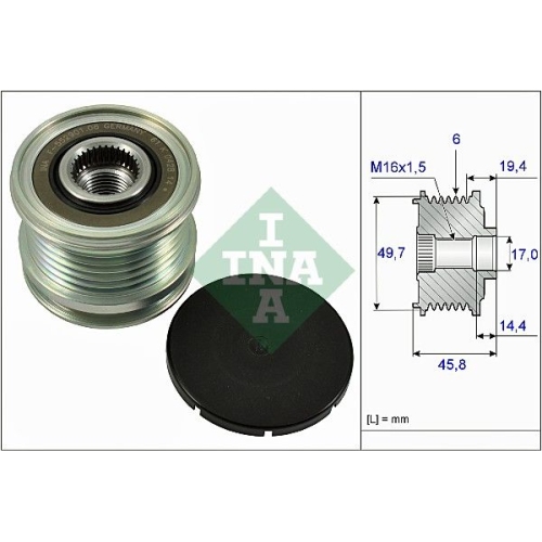 Schaeffler INA Generatorfreilauf