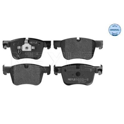 MEYLE Bremsbelagsatz, Scheibenbremse MEYLE-ORIGINAL: True to OE.