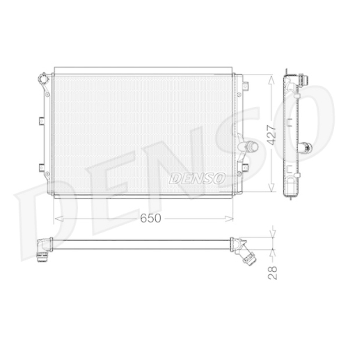 DENSO Kühler, Motorkühlung