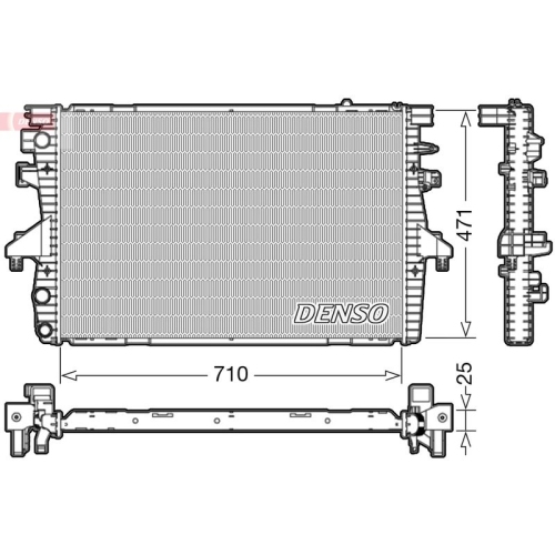 DENSO Kühler, Motorkühlung