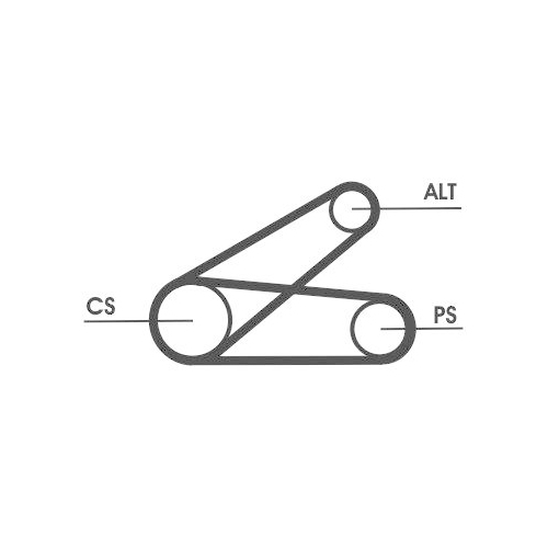 CONTINENTAL CTAM Keilrippenriemensatz