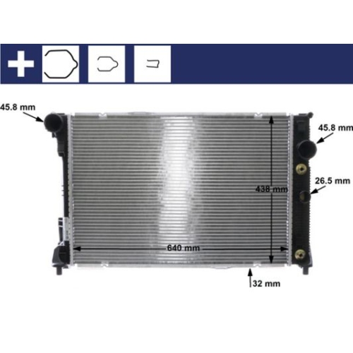 MAHLE Kühler, Motorkühlung BEHR