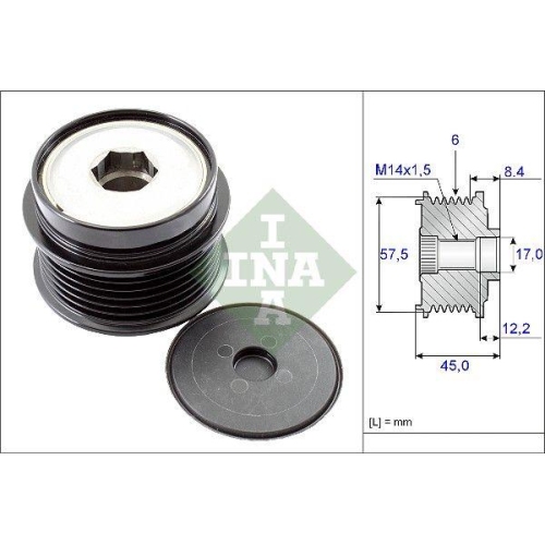 Schaeffler INA Generatorfreilauf