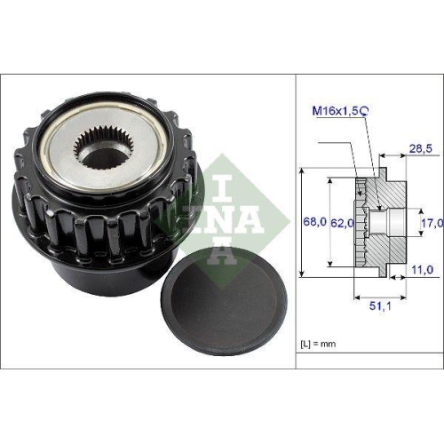 Schaeffler INA Generatorfreilauf