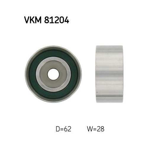 SKF Umlenk-/Führungsrolle, Zahnriemen