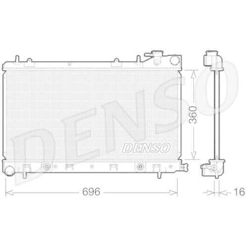 DENSO Kühler, Motorkühlung