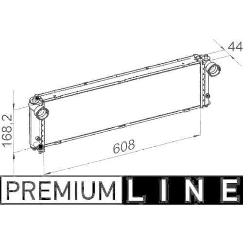 MAHLE Kühler, Motorkühlung BEHR *** PREMIUM LINE ***