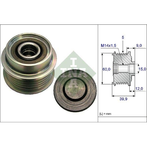 Schaeffler INA Generatorfreilauf