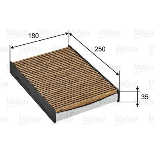 VALEO Filter, Innenraumluft VALEO PROTECT MAX