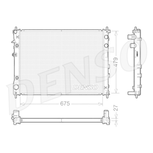 DENSO Kühler, Motorkühlung