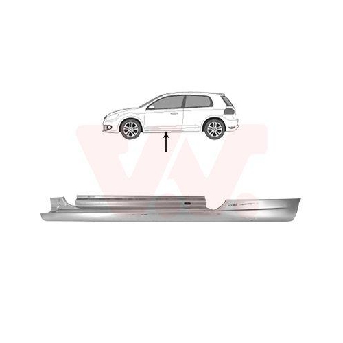 VAN WEZEL Einstiegsblech