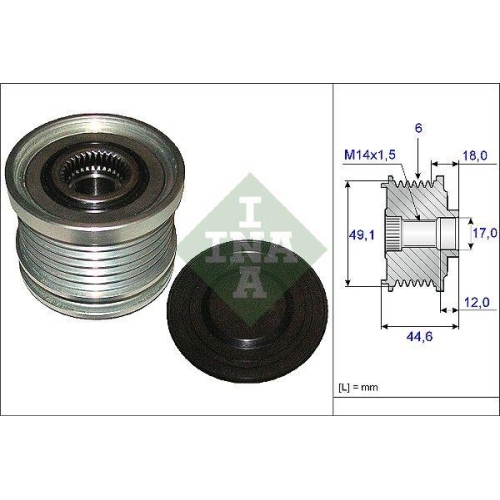 Schaeffler INA Generatorfreilauf