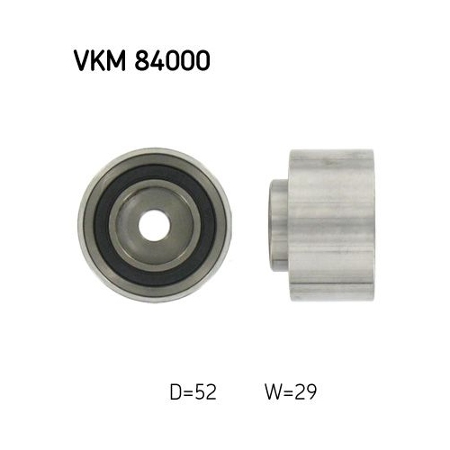 SKF Umlenk-/Führungsrolle, Zahnriemen