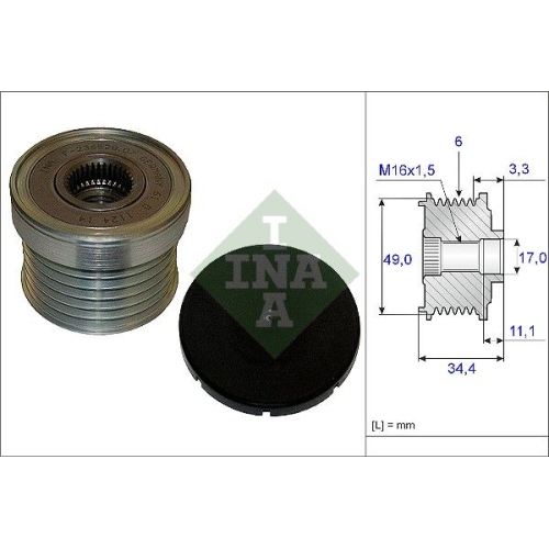 Schaeffler INA Generatorfreilauf