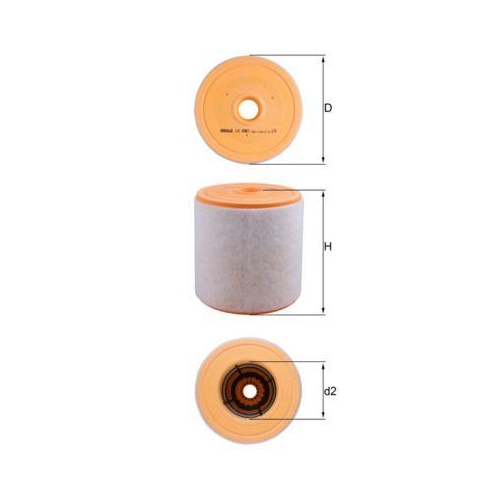 MAHLE Luftfilter