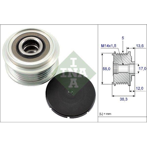 Schaeffler INA Generatorfreilauf