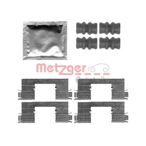 METZGER Zubehörsatz, Scheibenbremsbelag GREENPARTS