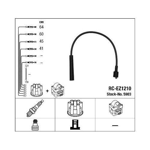 NGK Zündleitungssatz